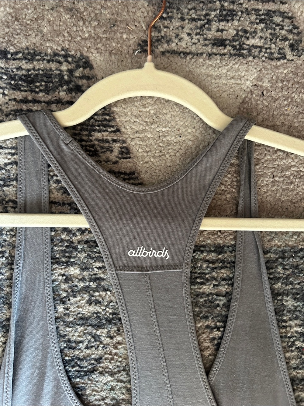 allbirds Gray Racerback Tank Top - Picture 4 of 4